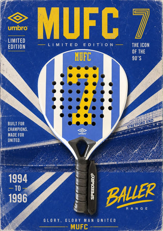 🔵⚪️🟡 THE AWAY DAY MUFC INSPIRED RACKET