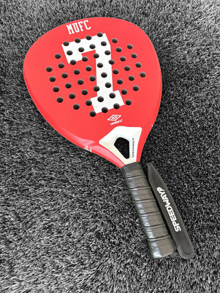 🔴⚫ THE RED DEVIL – MUFC-Inspired Padel Rack