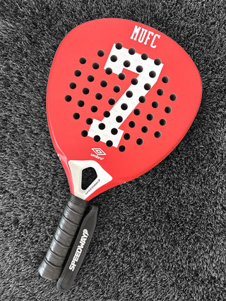 🔴⚫ THE RED DEVIL – MUFC-Inspired Padel Rack