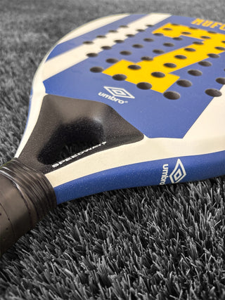 🔵⚪ THE AWAY DAY – MUFC-Inspired Padel Racket