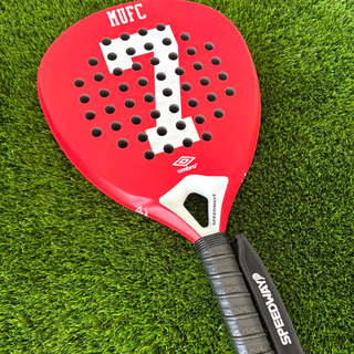 🔴⚫ THE RED DEVIL – MUFC-Inspired Padel Rack