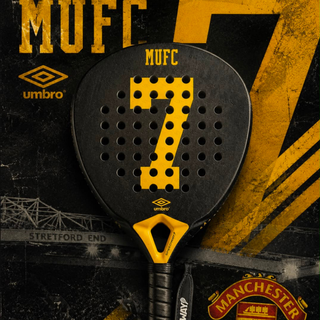 ⚫🔴 BLACK AND YELLOW – MUFC-Inspired Padel Racket