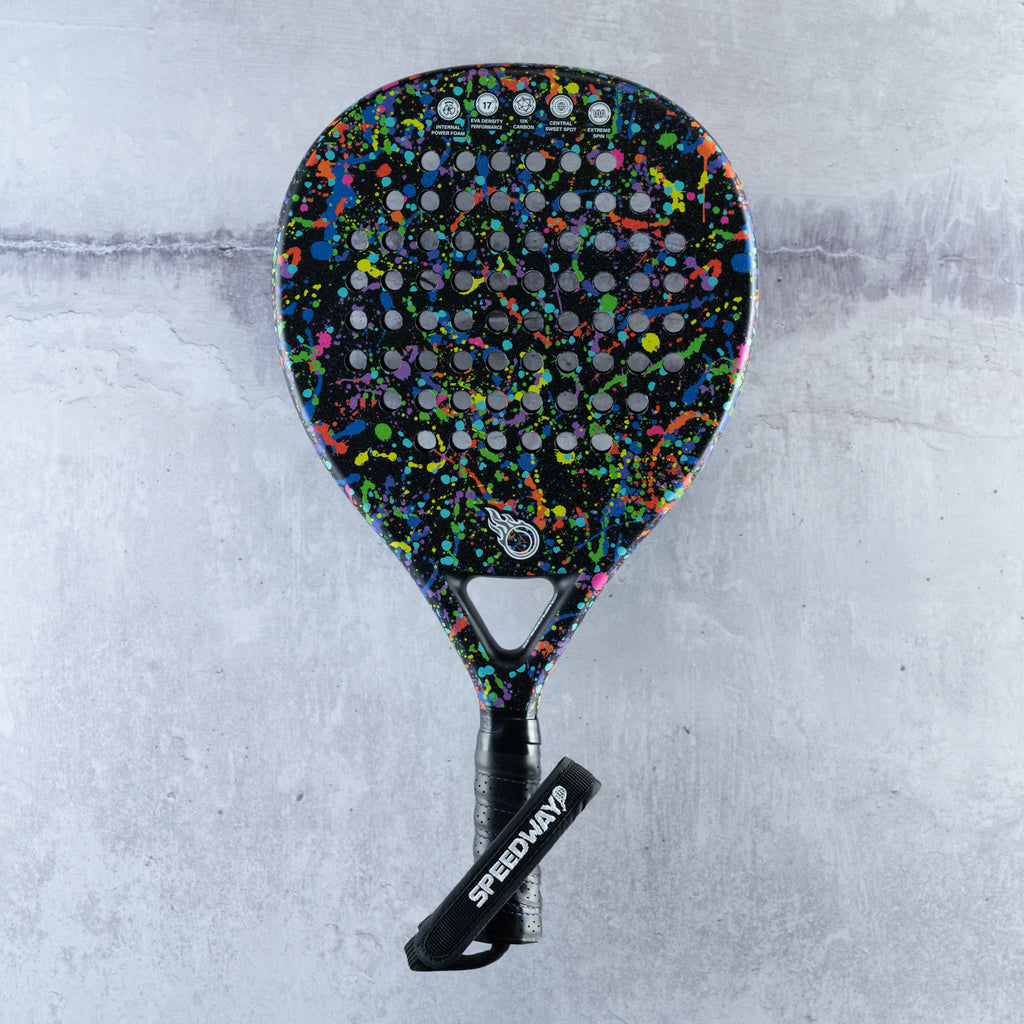 Splash Attack Pro 4– Black / Neon – Speedway Padel